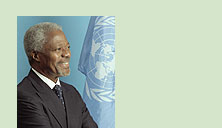 UN Secretary General Kofi Annan